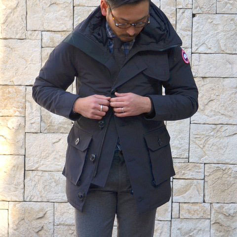 CANADA GOOSE - CANADA GOOSE ビームス別注 バンクロフト BANCROFT S